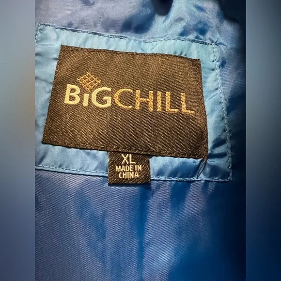 NWT Big Chill Puffer Vest. Royal Blue. Size XL. - Picture 5 of 8